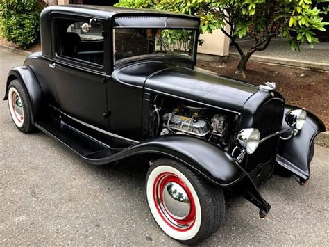 <strong>1931 plymouth coupe</strong> street rod all steel no rust what a buy has it all 3rd owner have original title only 44,000 miles since <strong>1931</strong> fresh rod rebuild new brakes, master cylinder, and lines fresh 350 chevy v8 motor 200r4 automatic transmission new chrome alterator new edelbrock valve covers new coated headers new chrome air cleaner. . 1931 plymouth coupe
